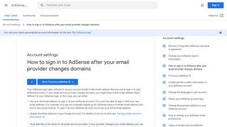 
                            12. How to sign in to AdSense after your email provider ...