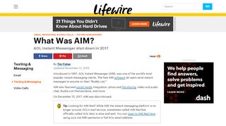 
                            4. How to Sign In to AIM on AIM Mail - Lifewire