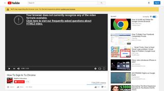 
                            8. How To Sign In To Chrome - YouTube