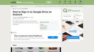 
                            4. How to Sign in to Google Drive on Android: 8 Steps (with Pictures)