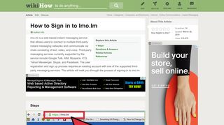 
                            8. How to Sign in to Imo.Im: 5 Steps (with Pictures) - wikiHow
