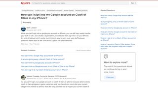
                            7. How to sign into my Google account on Clash of Clans in my iPhone ...
