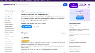 
                            7. How to sign into the NEW looklet? | Yahoo Respostas