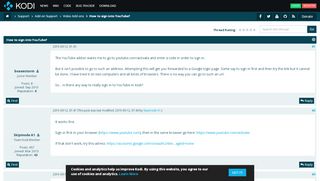 
                            12. How to sign into YouTube? - Kodi Community Forum