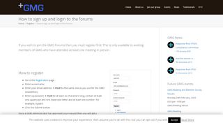 
                            6. How to sign up and login to the forums – GMG