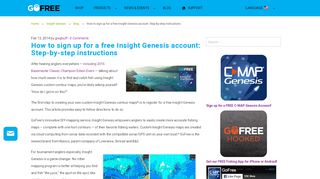 
                            3. How to sign up for a free Insight Genesis account ... - GoFree Marine