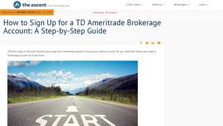 
                            11. How to Sign Up for a TD Ameritrade Brokerage Account: A Step-by ...