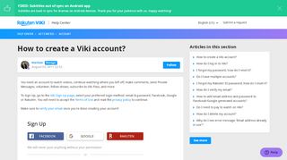
                            2. How to Sign up for a Viki account? – Viki Community Support