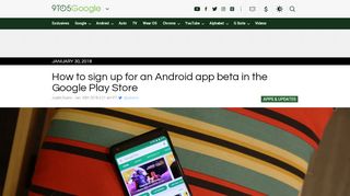 
                            12. How to sign up for an Android app beta in the Google Play Store ...