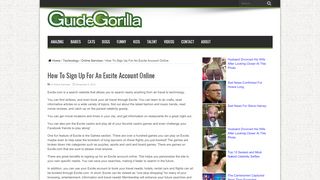 
                            7. How To Sign Up For An Excite Account Online – Guide Gorilla ...