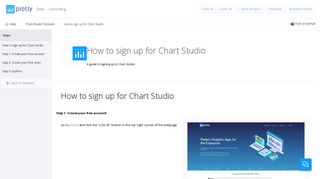 
                            2. How to sign up for Chart Studio - Plotly Help Center