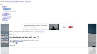 
                            8. How to sign up for Hulu with Live TV | iMore