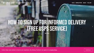 
                            12. How to Sign Up for Informed Delivery (Free USPS Service)