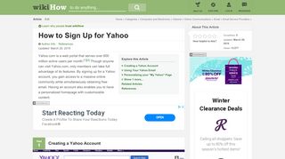 
                            6. How to Sign Up for Yahoo: 14 Steps (with Pictures) - wikiHow