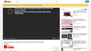
                            2. How To Sign Up in AdsGreener, Add Funds, Buy Ads 2016 ...