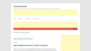 
                            9. how to sign up in zapak Archives - Create Account