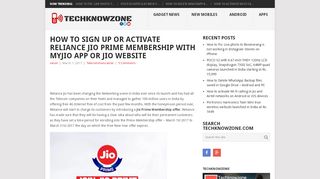 
                            6. How to Sign Up or Activate Reliance Jio Prime Membership with MyJio ...