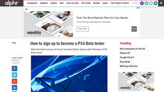 
                            6. How to sign up to become a PS4 Beta tester | Alphr