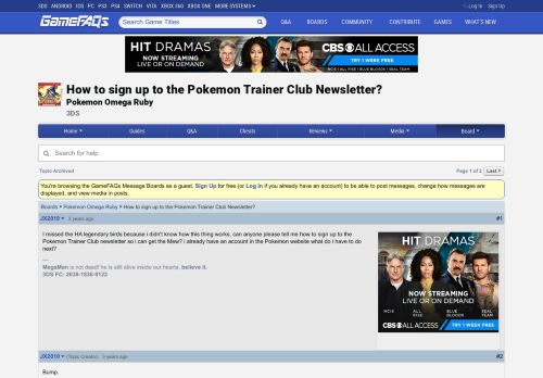 
                            10. How to sign up to the Pokemon Trainer Club Newsletter? - Pokemon ...