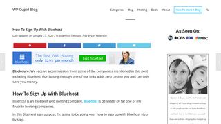 
                            9. How To Sign Up With Bluehost | Bluehost Sign Up Tutorial