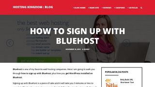 
                            5. How To Sign Up With Bluehost? Step-by-Step Tutorial