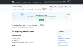 
                            3. How to sign your commits using PGP · nextcloud/server Wiki · GitHub