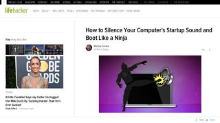 
                            10. How to Silence Your Computer's Startup Sound and Boot Like a Ninja