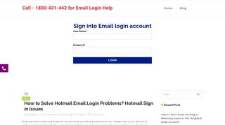 
                            10. How to Solve Hotmail Email Login Problems? Hotmail Sign in Problem
