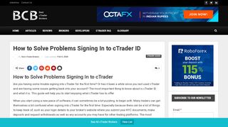 
                            11. How to Solve Problems Signing In to cTrader ID | Best cTrader Brokers