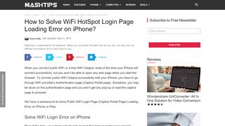 
                            2. How to Solve WiFi HotSpot Login Page Loading Error on iPhone ...