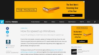 
                            11. How to Speed up Windows | Digital Trends