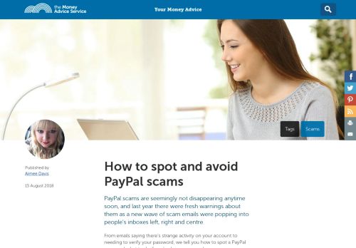 
                            12. How to spot and avoid PayPal scams - Money Advice Service