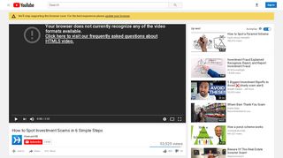 
                            10. How to Spot Investment Scams in 6 Simple Steps - YouTube
