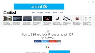 
                            3. How to SSH Into Your iPhone Using WinSCP (Windows) - iClarified