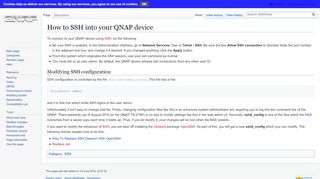 
                            2. How to SSH into your QNAP device - QNAPedia - QNAP Wiki