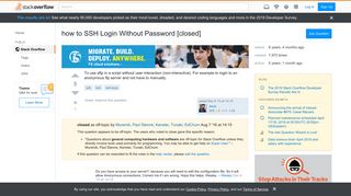 
                            2. how to SSH Login Without Password - Stack Overflow