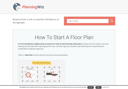 
                            6. How To Start A Floor Plan - PlanningWiz Floor Planner