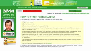 
                            12. how to start participating? - MMM Global BTC