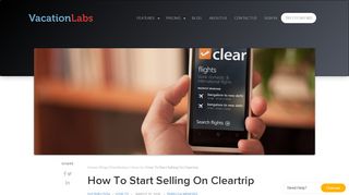 
                            8. How To Start Selling On Cleartrip | Vacation Labs