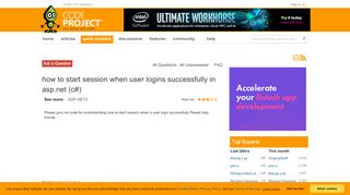 
                            10. how to start session when user logins successfully in asp.net (c ...