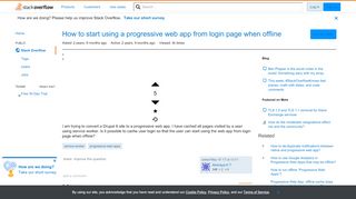 
                            12. How to start using a progressive web app from login page when ...