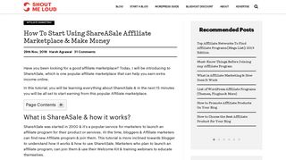 
                            6. How To Start Using ShareASale Marketplace & Make ...