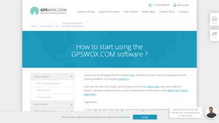 
                            3. How to start using theGPSWOX.COM software ? | GPSWOX