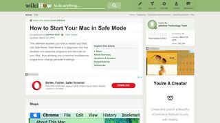 
                            13. How to Start Your Mac in Safe Mode: 8 Steps (with Pictures)