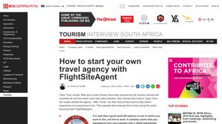 
                            12. How to start your own travel agency with FlightSiteAgent