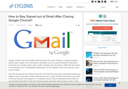 
                            5. How to Stay Signed out of Gmail After Closing Google Chrome?