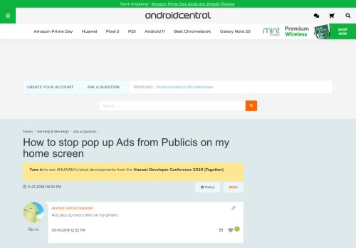 
                            11. How to stop pop up Ads from Publicis on my home screen - Android ...
