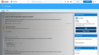 
                            8. How to stop the git login popup in vscode? : vscode - Reddit