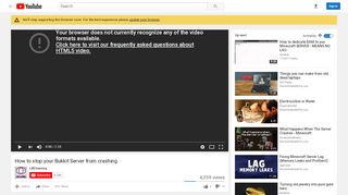 
                            2. How to stop your Bukkit Server from crashing - YouTube
