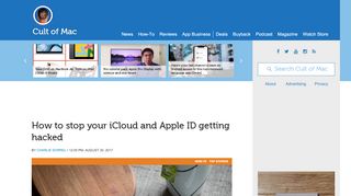 
                            3. How to stop your iCloud and Apple ID getting hacked | Cult of Mac